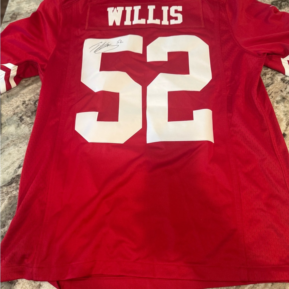 HOF Patrick Willis signed jersey